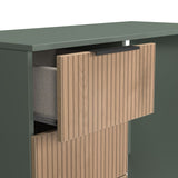 Java 3 Drawer Pedestal Vanity Dressing Table