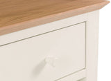 Salerno Shaker 1 Drawer Bedside - Julian Bowen