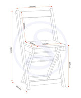 Santos Butterfly Folding Space Saving Dining Set - Seconique