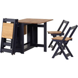 Santos Butterfly Folding Space Saving Dining Set - Seconique
