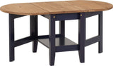 Santos Drop Leaf Extending Coffee Table - Seconique