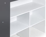 Saturn Mid Sleeper Bed Frame with Desk - Julian Bowen