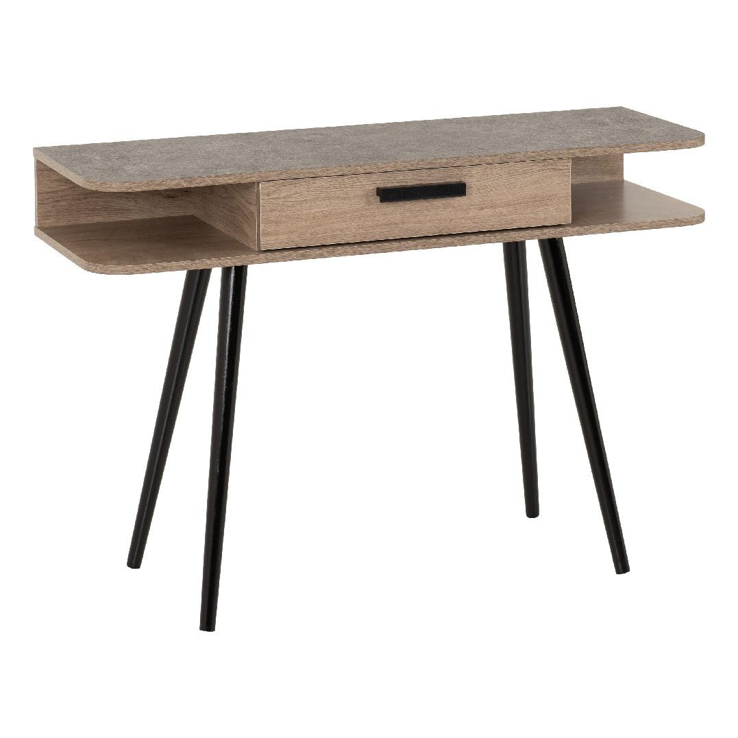 Saxton 1 Drawer Console Table - Seconique