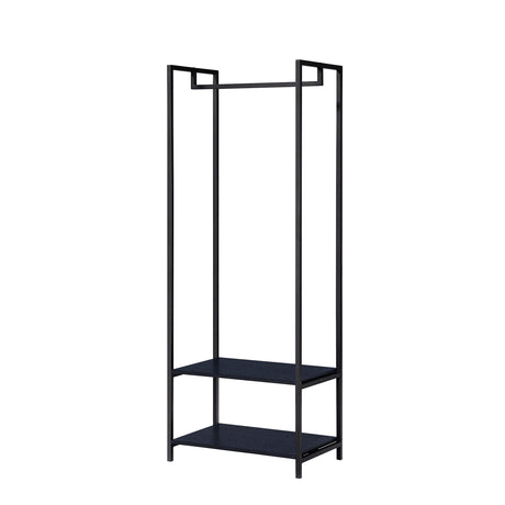 Scala Open Wardrobe with 2 Shelves - Swish Furniture