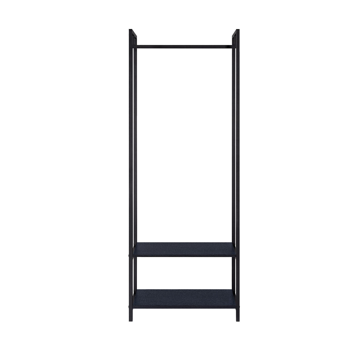 Scala Open Wardrobe with 2 Shelves - Swish Furniture