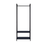 Scala Open Wardrobe with 2 Shelves - Swish Furniture