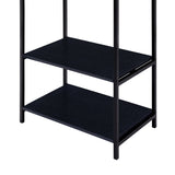 Scala Open Wardrobe with 2 Shelves - Swish Furniture