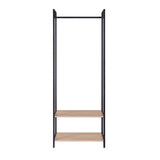 Scala Open Wardrobe with 2 Shelves - Swish Furniture