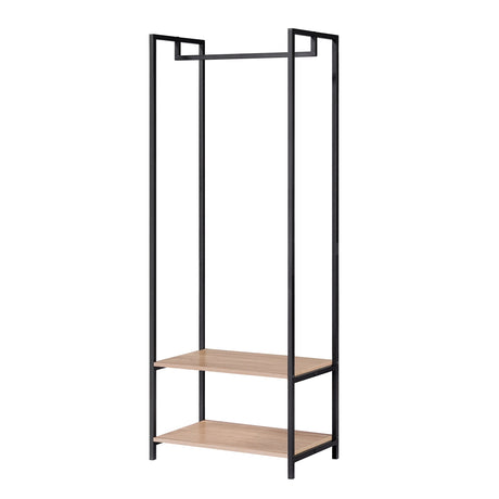 Scala Open Wardrobe with 2 Shelves - Swish Furniture