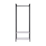Scala Open Wardrobe with 2 Shelves - Swish Furniture