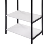 Scala Open Wardrobe with 2 Shelves - Swish Furniture