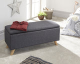 Secreto Fabric Ottoman Bench