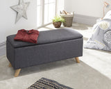 Secreto Fabric Ottoman Bench - GFW