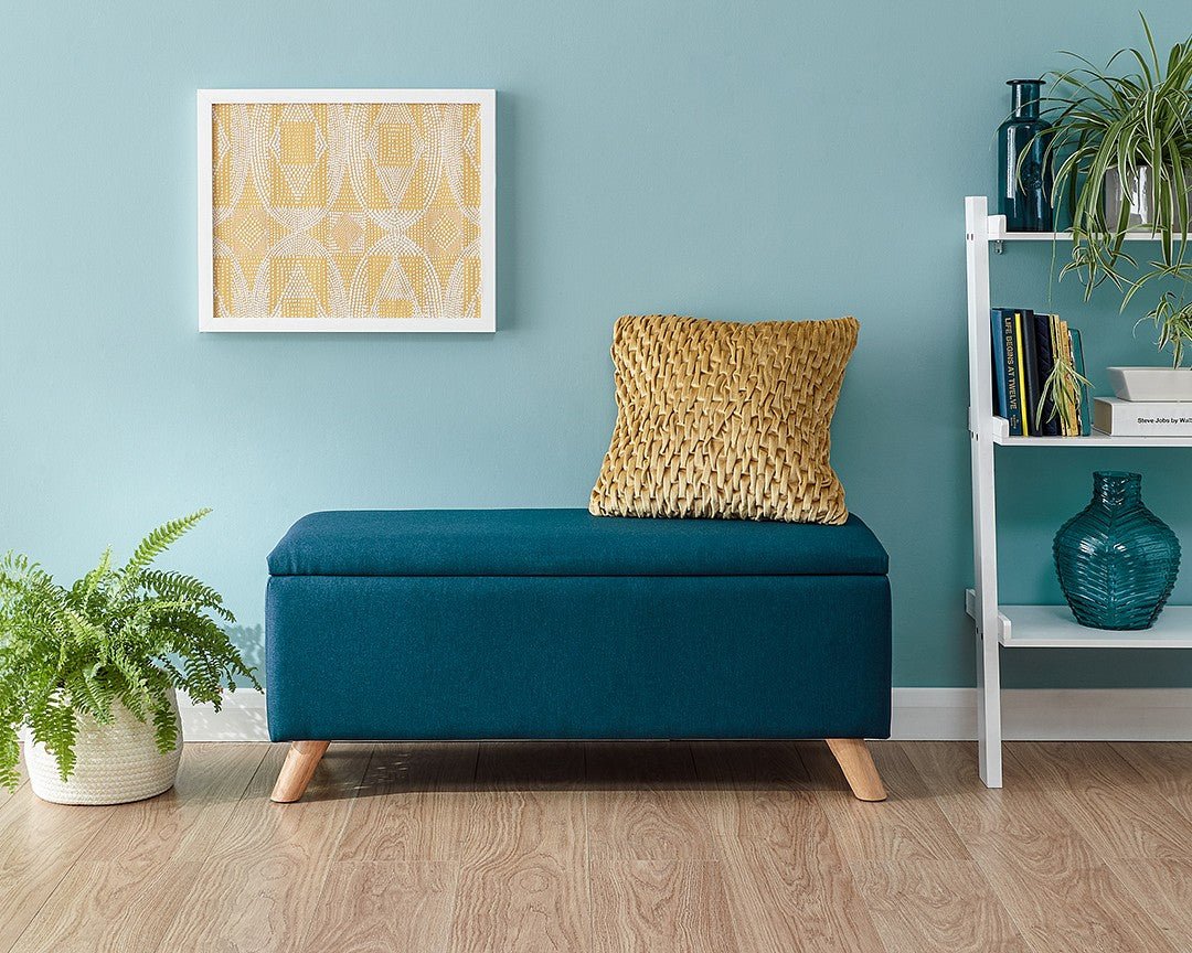 Secreto Fabric Ottoman Bench - GFW