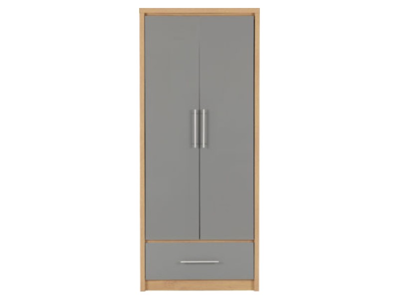 Seville 2 Door 1 Drawer Wardrobe