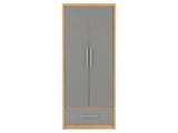 Seville 2 Door 1 Drawer Wardrobe