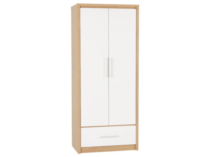 Seville 2 Door 1 Drawer Wardrobe