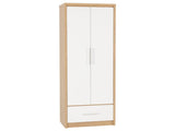 Seville 2 Door 1 Drawer Wardrobe