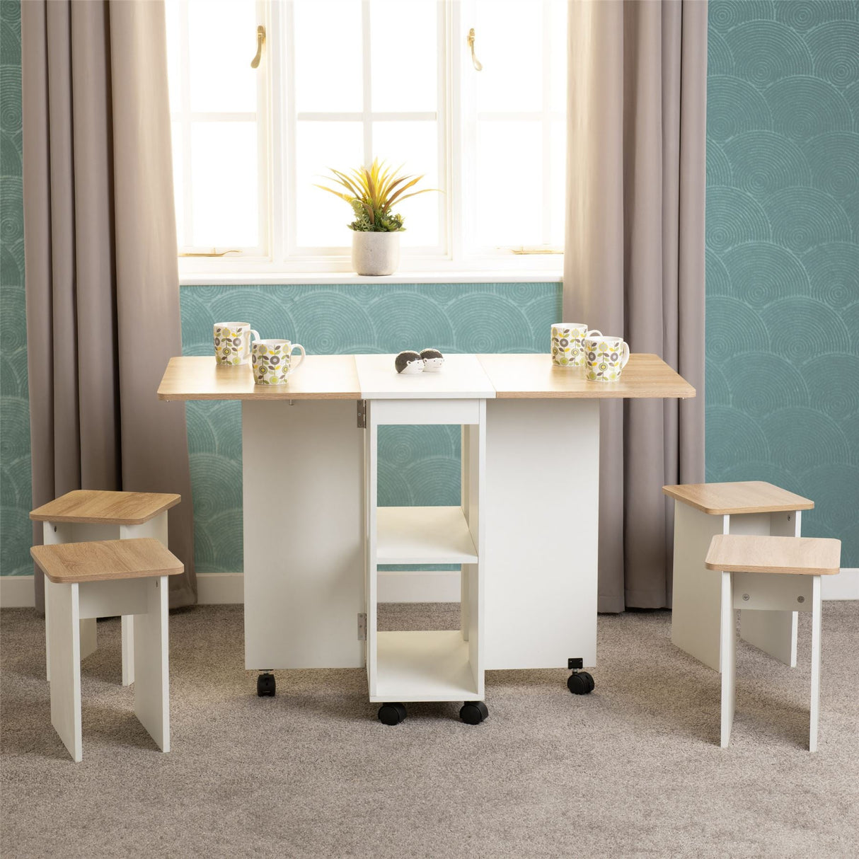 Seymore Stowaway Dining Set - Seconique