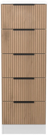 Java 5 Drawer Bedside Table