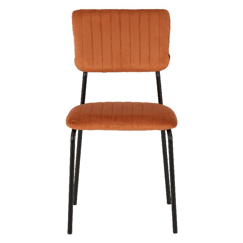 Sheldon Round Wooden Dining Set with 4 Velvet Chairs - Seconique