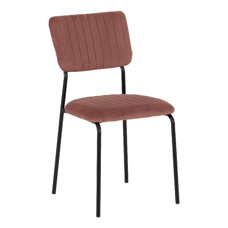 Sheldon Round Wooden Dining Set with 4 Velvet Chairs - Seconique