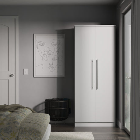 Sherwood 2 Door Wardrobe - Welcome Furniture