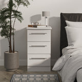 Sherwood 3 Drawer Bedside Cabinet - Welcome Furniture