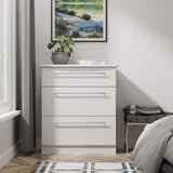 Sherwood 3 Drawer Deep Chest - Welcome Furniture