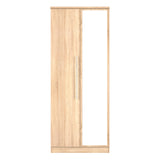 Sherwood Bardolino 2 Door Mirrored Wardrobe - Welcome Furniture