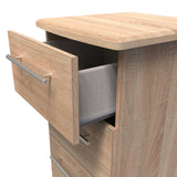 Sherwood Bardolino 4 Drawer Bedside Cabinet - Welcome Furniture