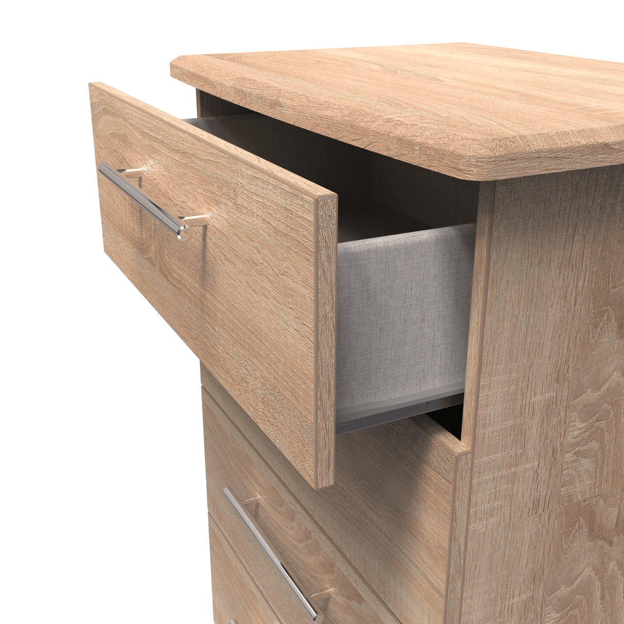 Sherwood Bardolino 4 Drawer Midi Chest - Welcome Furniture