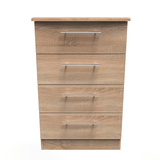 Sherwood Bardolino 4 Drawer Midi Chest - Welcome Furniture