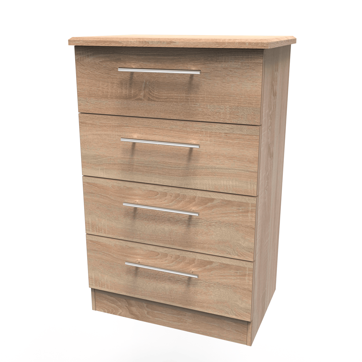 Sherwood Bardolino 4 Drawer Midi Chest - Welcome Furniture