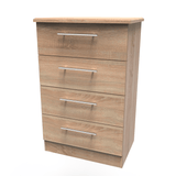 Sherwood Bardolino 4 Drawer Midi Chest - Welcome Furniture