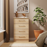 Sherwood Bardolino 4 Drawer Midi Chest - Welcome Furniture