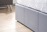 Side Lift Ottoman Bed Faux Leather - GFW