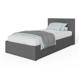 Side Lift Ottoman Fabric Bed Frame - GFW