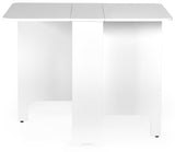 Gatan Small Gateleg Table with 2 Foldaway Chairs