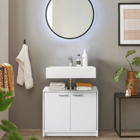 Smash 2 Door Under Sink Bathroom Cabinet - Julian Bowen