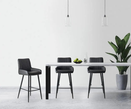 Soho Faux Leather Barstool - Julian Bowen