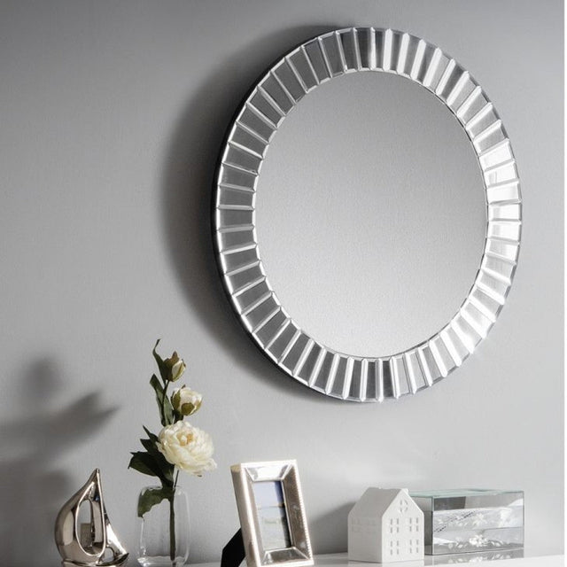 Sonata Round Wall Mirror - Julian Bowen
