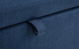 Sorrento Linen Blanket Box Bench - Julian Bowen