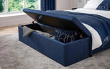 Sorrento Linen Blanket Box Bench - Julian Bowen