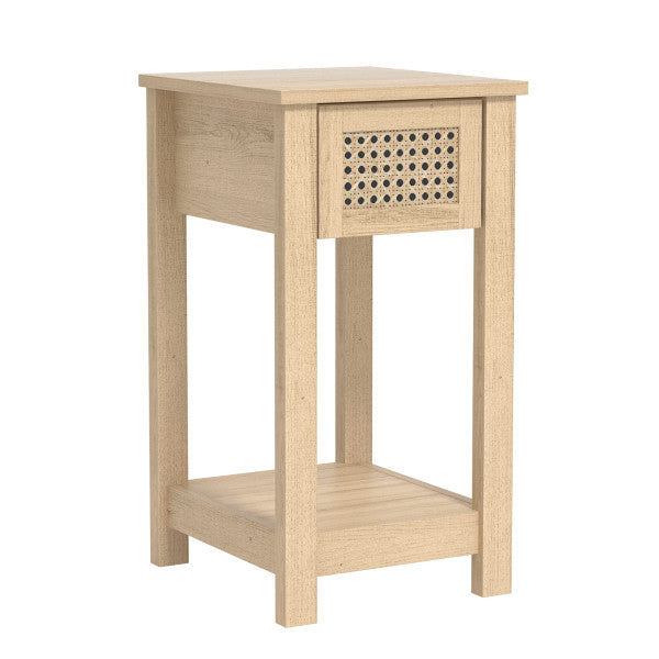 Chudleigh Oslo Oak 1 Drawer Bedside Table