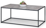 Staten Metal Coffee Table - Julian Bowen