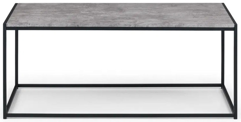 Staten Metal Coffee Table - Julian Bowen