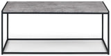 Staten Metal Coffee Table - Julian Bowen