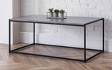 Staten Metal Coffee Table - Julian Bowen