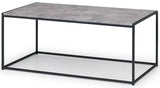 Staten Metal Coffee Table - Julian Bowen